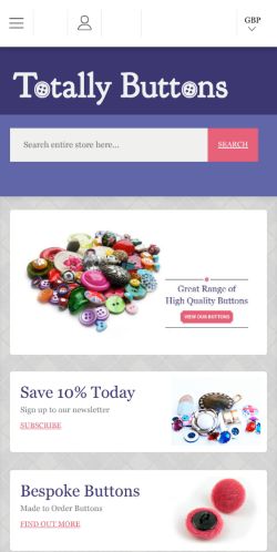 Mobile page screenshot