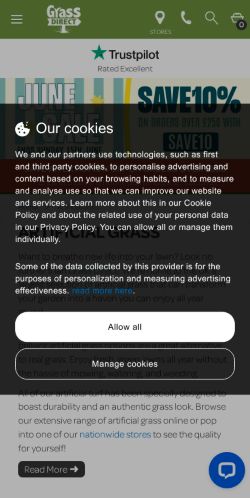 Mobile page screenshot