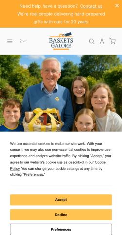 Mobile page screenshot