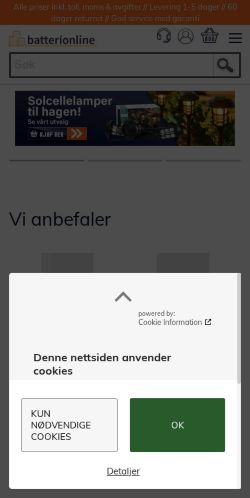 Mobile page screenshot