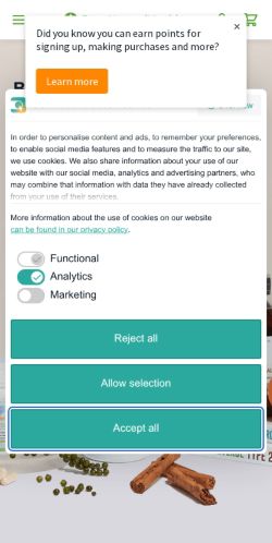 Mobile page screenshot