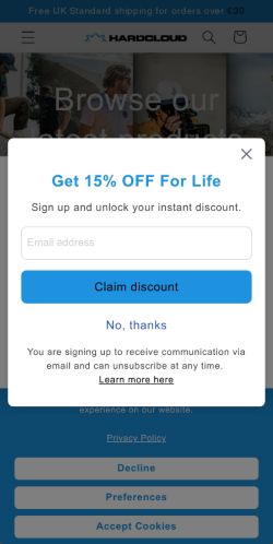 Mobile page screenshot