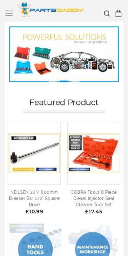 Mobile page screenshot