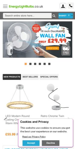 Mobile page screenshot