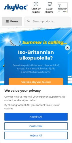 Mobile page screenshot