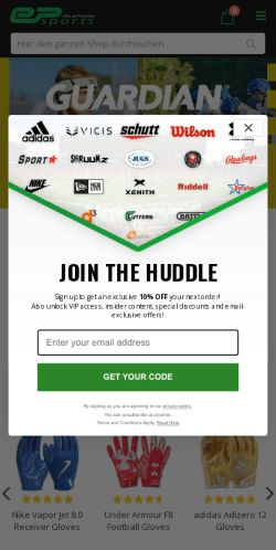 Mobile page screenshot