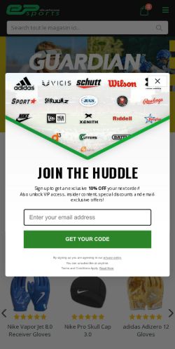 Mobile page screenshot