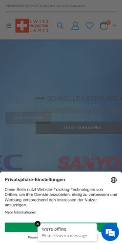 Mobile page screenshot