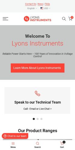 Mobile page screenshot