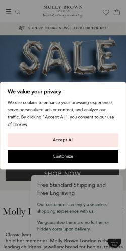 Mobile page screenshot