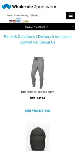 Mobile page screenshot