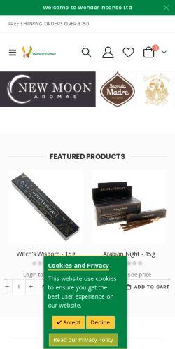 Mobile page screenshot