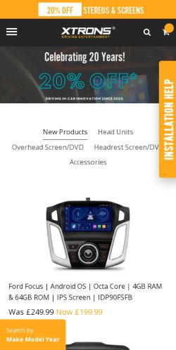 Mobile page screenshot