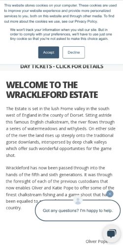 Mobile page screenshot