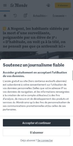 Mobile page screenshot