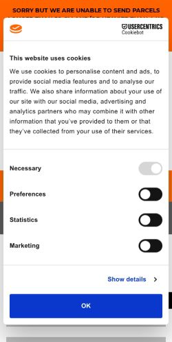Mobile page screenshot