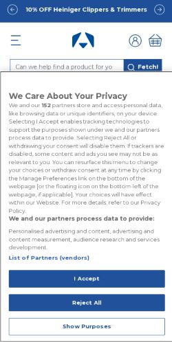 Mobile page screenshot