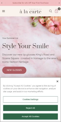 Mobile page screenshot