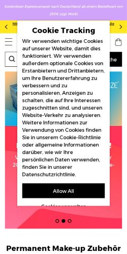 Mobile page screenshot