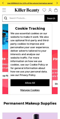 Mobile page screenshot