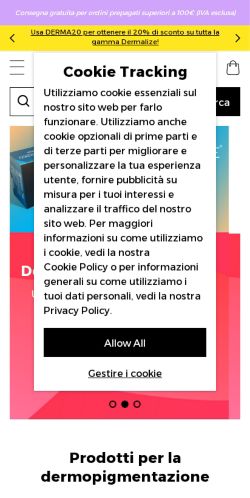 Mobile page screenshot