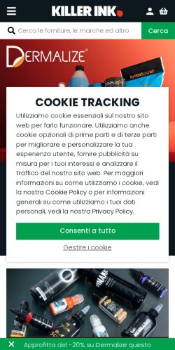 Mobile page screenshot