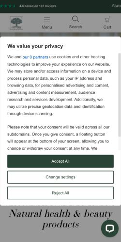 Mobile page screenshot