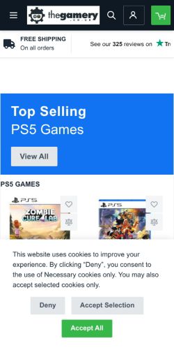 Mobile page screenshot