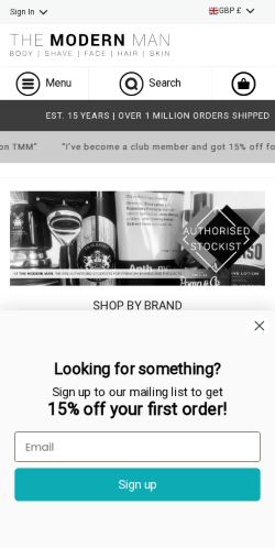 Mobile page screenshot