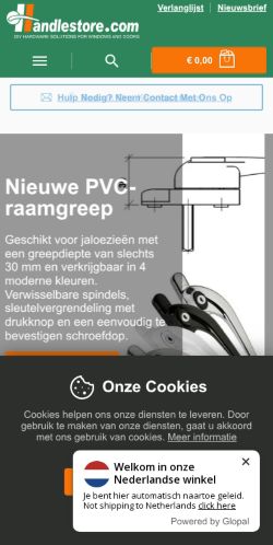 Mobile page screenshot