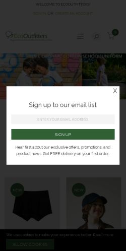 Mobile page screenshot