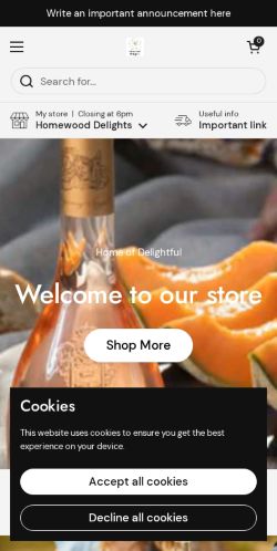 Mobile page screenshot