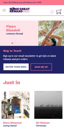 Mobile page screenshot