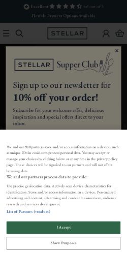 Mobile page screenshot