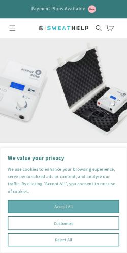 Mobile page screenshot