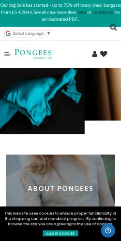 Mobile page screenshot