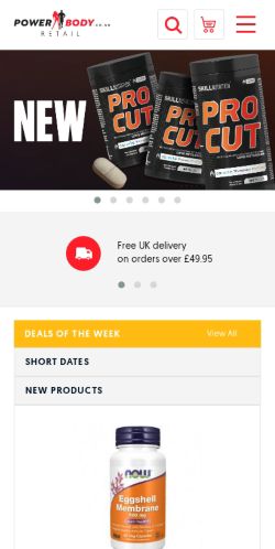 Mobile page screenshot