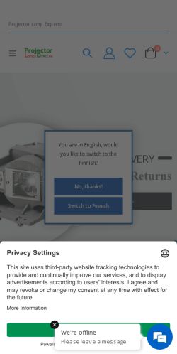 Mobile page screenshot