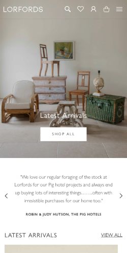 Mobile page screenshot