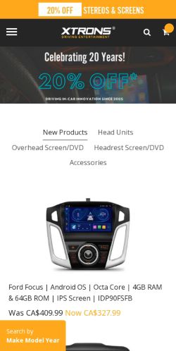 Mobile page screenshot