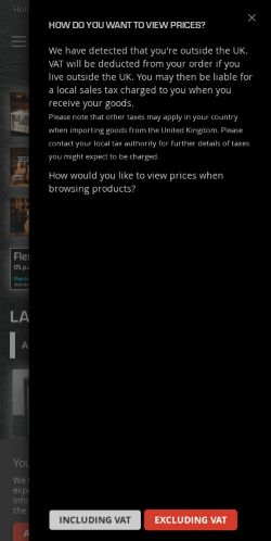 Mobile page screenshot
