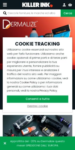 Mobile page screenshot