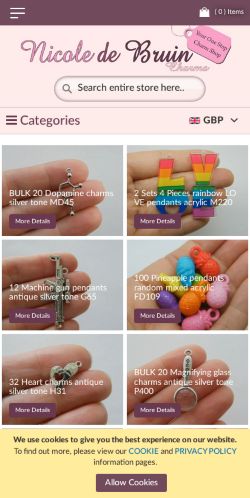 Mobile page screenshot