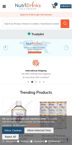 Mobile page screenshot