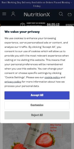 Mobile page screenshot