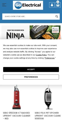 Mobile page screenshot