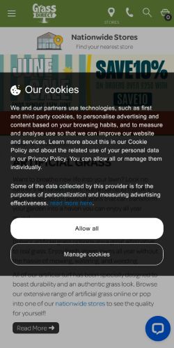 Mobile page screenshot