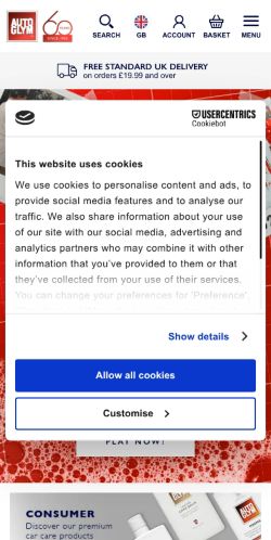 Mobile page screenshot
