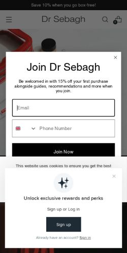 Mobile page screenshot