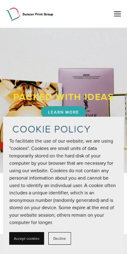 Mobile page screenshot